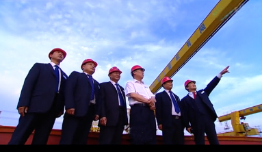 我公司参观中国国际重型机械装备展览会